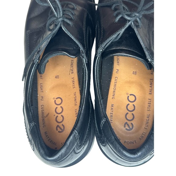 Ecco men’s shoes size 48 US 13 Holton lace up black main image 4